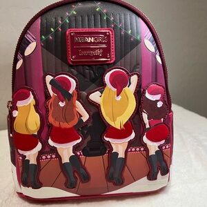 Loungefly Festive light up Mean Girls Backpack - Red and Pink